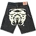 RMC Martin Ksohoh Painted Off white Logo denim shorts REDM3734