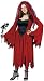 Women’s Plus Size Velvet Devil Bride Costume- Red