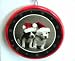Keith KimberlinTwoJack Russells Christmas Ornament