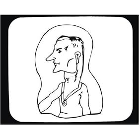 Decorated Mouse Pad with man image