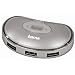 Hama USB 2.0 Hub 1:4 silber Bus-powered