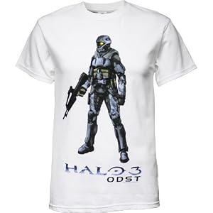 Halo 3: ODST Full Color Spartan Men's T-Shirt