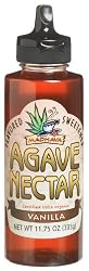 Madhava Organic Agave Nectar - Vanilla Flavor, 11.75-Ounce Bottle (Pack of 6)