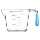 Kitchen Craft Colourworks Measuring Jug Set, Blue, Set of 3