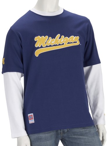 MAJESTIC ATHLETIC Sportbekleidung Longsleeves 6020142204S,  blau/ gelb,  S
