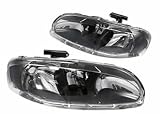 1995 - 2001 Chevy Lumina Sedan JDM Black Housing Replacement Headlight Unit