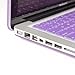 GMYLE 3 in 1 Bundle Soft-Touch Frosted Hard Case for Macbook Pro 13 inch with CD-ROM (Model: A1278) with Keyboard Cover and Screen Protector - Purple