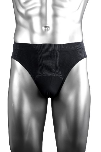 FALKE Herren/uni Sport-Unterw&auml;sche Running Athletic Fit Briefs, black, L, 39547 Preisvergleich
