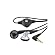 BlackBerry Headset for BlackBerry Curve 8300, 8310, 8320, 8330, Pearl 8110, 8120, 8130 (Black)