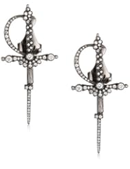 Colette Steckel "Azucar" 18k Gold Two Pieces Dagger Earrings