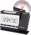 La Crosse Technology WT-5720U Projection Alarm Clock with Indoor Temperature