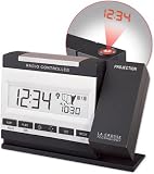 La Crosse Technology WT-5720U Projection Alarm Clock with Indoor Temperature