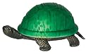 Turtle Accent Night Light with Green Glass
