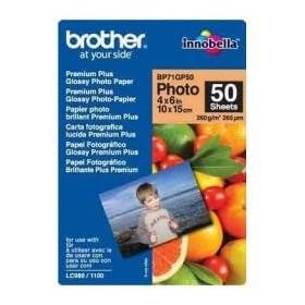 Brother BP71GP50 Photo Paper A6 260 g/m2 for MFC-6490CW DCP-375CW 6890CDW 50 Sheets