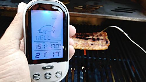 Tylson Wireless BBQ Thermometer for Your Grill, Smoker, or Oven. Includes Replacement Probe