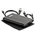 Bipra 500GB External Portable Hard Drive Includes One Touch Back Up Software - Black - FAT32 (500GB)