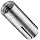 100 Pack Steel Zinc Platted Drop-In Anchor With Tool 1/4" Diameter x 1" Length