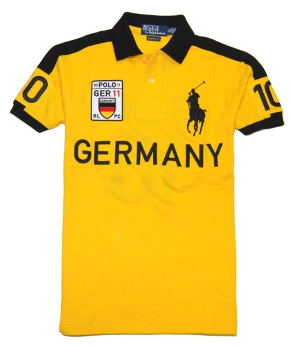 Polo Ralph Lauren Men Custom Fit Big Pony T-Shirt - GERMANY