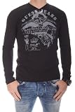 Guess - Homme - Tee Shirts Manches Longues - M93458 Noir - -