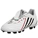 adidas Little Kid/Big Kid Predito PS TRX HG Soccer Cleat,White/Black/Silver,12.5 M US Little Kid