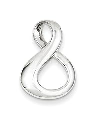 14k White Gold Fits up to 2mm Regular & 4mm Fancy/Reversible Fancy Omega