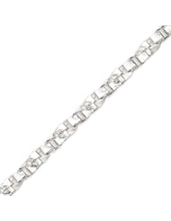 Sterling Silver 6.1mm Twisted Box Link Chain - 9 Inch