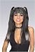 GOTH CHEERLEADR WIG-BK/GY