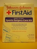 Johnson & Johnson First Aid Sports Surgery Care Kit 40 Items