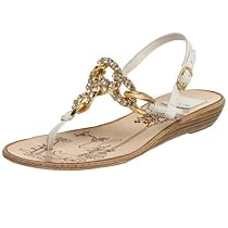 Dolce Vita Women's Cyprus-1 Sandal,White Sheep,7.5 M US