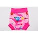 Splash About neoprene Happy Nappy (swim nappy), Balloon Print with Pink rib, Large (6-14 months)