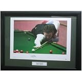 Signed Jimmy White Photo Display Framed