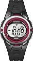Timex Midsize Marathon Black/Red Watch - T5K3634E