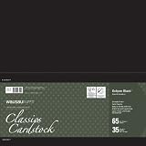 Wausau Creative Collection Classics  Specialty Cardstock, 12 X 12 Inches, Eclipse Black, 35 Count (46315)
