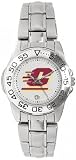 Central Michigan Chippewas Sport Steel Ladies NCAA Watch