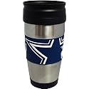 Dallas Cowboys 16 Ounce Stainless Steel Travel Tumbler