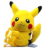 Pokemon Best Wishes Black And White Banpresto Plush Backpack - 47353 - 13" Pikachu