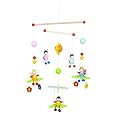 Goki 52954 Wooden Mobile Beetles and Bees
