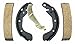 ACDelco Gold 17814B Bonded Rear Drum Brake Shoe Set