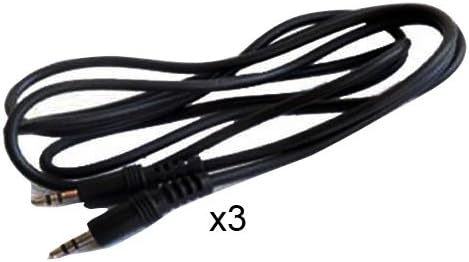 Skque 3.5mm Car Audio Aux Input Cable for Motorola Droid X, 6 FT / 1.8 M