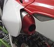 06-09 HONDA CRF250R: PRO MOTO BILLET SPARK ARRESTOR END CAP - RED PAIR (RED)