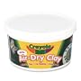 Crayola Air Dry Clay 5 Lb Bucket, White
