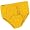 100% Stretch Nylon Cheerleading Brief Trunks, AS, Bright Gold