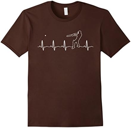 Men's Cricket Related Gift Ideas Tee Shirt Men Women Boys Girls Large Brown