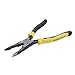 Klein Tools J206-8C Long Nose All-Purpose Spring Loaded Pliers, Forged Steel with Dual Material Journeyman Handles