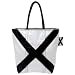 Street Shopper, Design 4 by Reisenthel of Germany, Black and White Cross