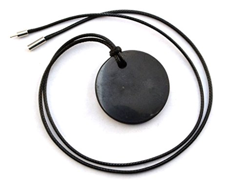 Shungite natural pendant Circle