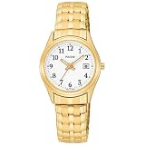 Pulsar Women's Expansion Gold-Tone Stainless Steel Watch #PXT586