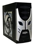 Cit The Mask Black / Silver Gaming Case