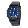 Casio Men`s AW49HE-2AV Ana-Digi Dual Time Watch