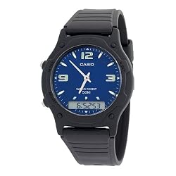 Casio Men's AW49HE-2AV Ana-Digi Dual Time Watch